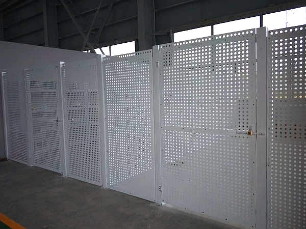 沖孔板倉庫隔離網 沖孔板倉庫隔離網